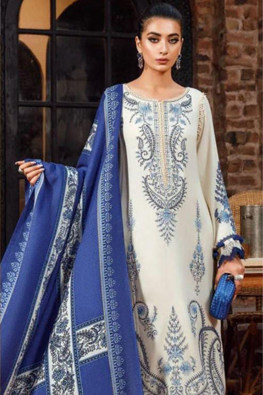 Women's Unstitched Embroidered Suit