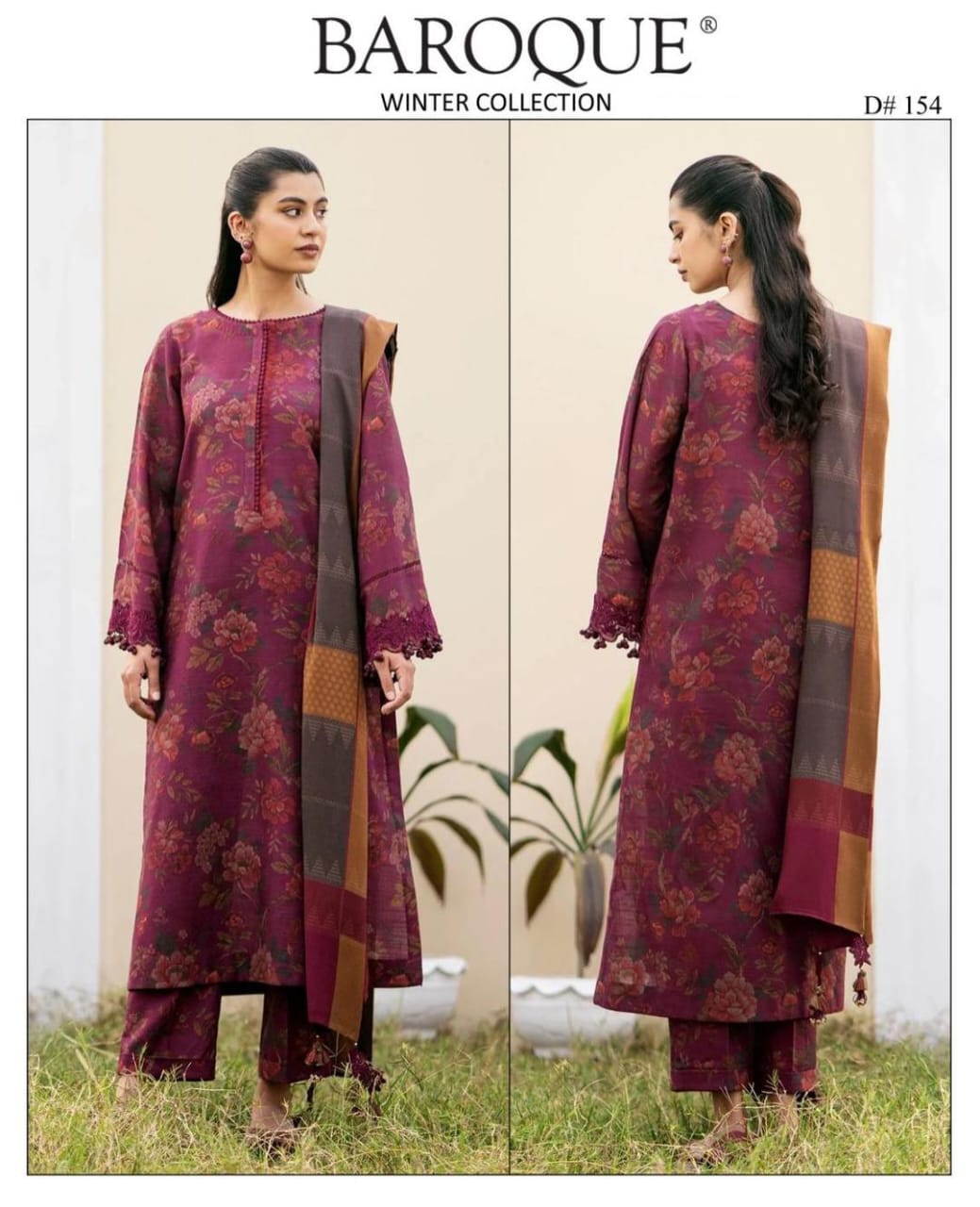 Women's Unstitched Viscose Digital Print Suit