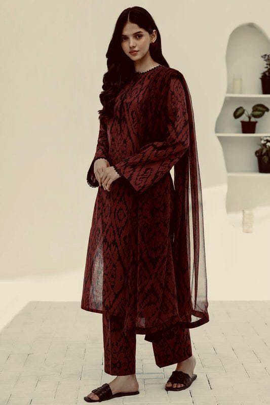 Women's Unstitched Printed Suit