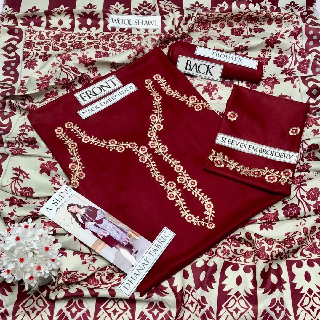 Women's Unstitched Dhanak