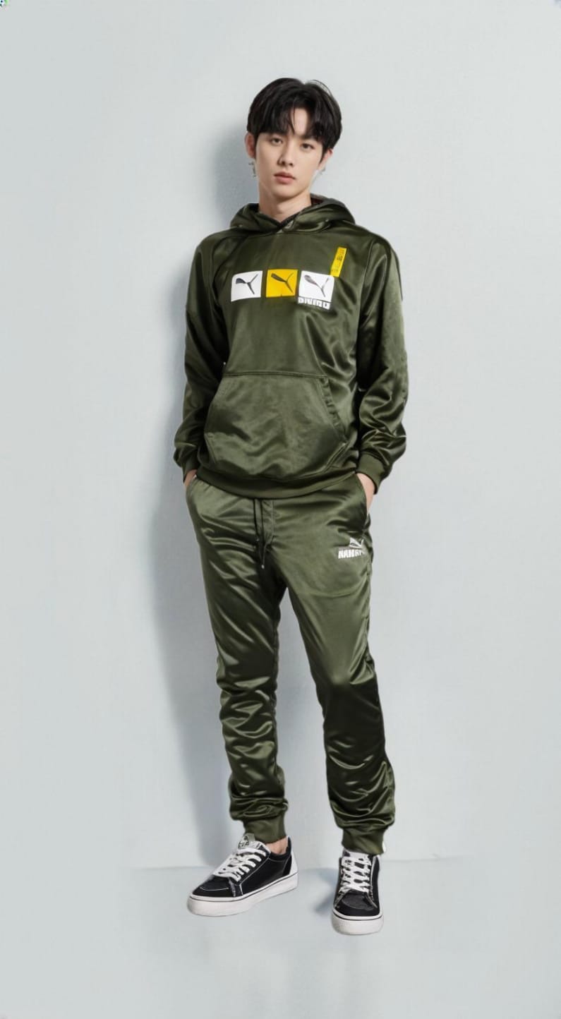 Men's Micro Fleece Hoodie Track Suit